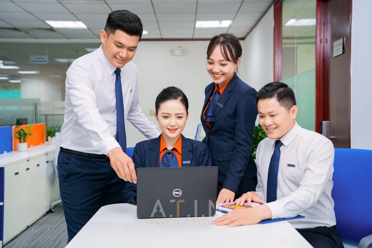 Chụp ảnh profile ngân hàng Sacombank – ảnh 2